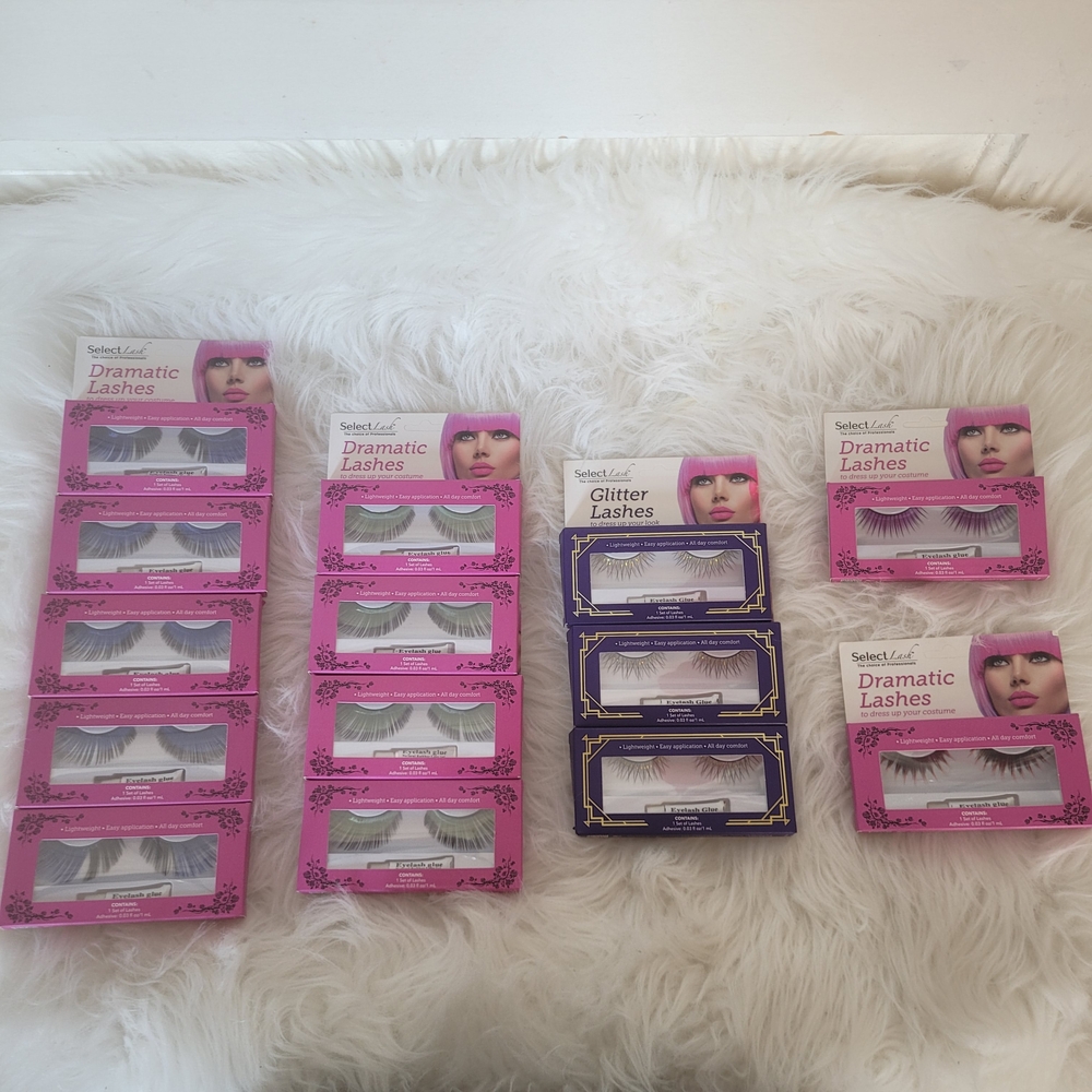 Fairy Raver Dramatic and Glitter Lashes NEW BUNDLE